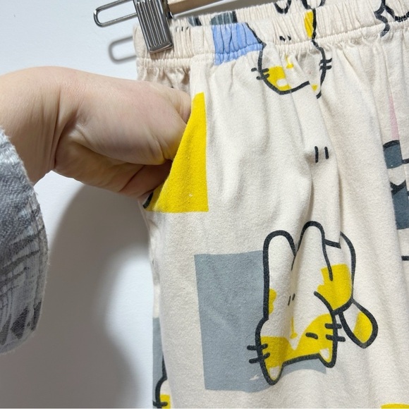 Gelato Pique Lucky Cat Ruffled Pajama Set Size XS Small Shirt and Pants Rare - Picture 10 of 16